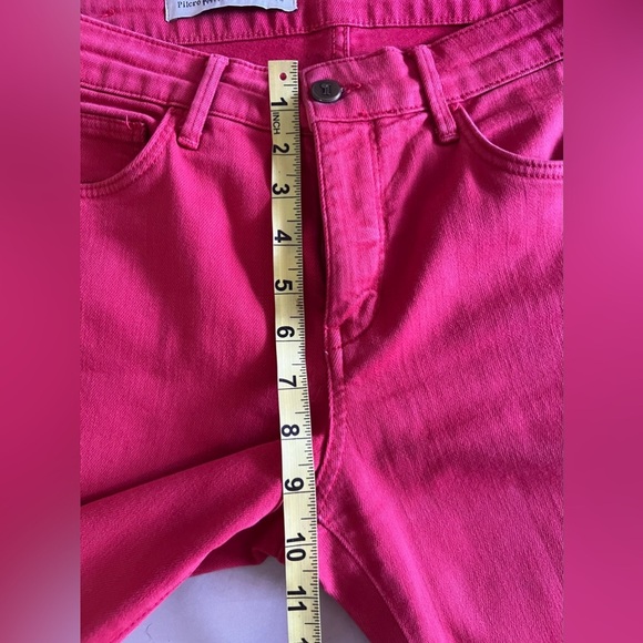 Pilcro and the letterpress Women’s Mid-Rise Ankle Jeans Pants 25 Pink - Picture 10 of 14